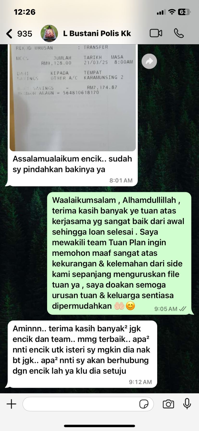 Testimoni Bijak Plan Pelanggan 8