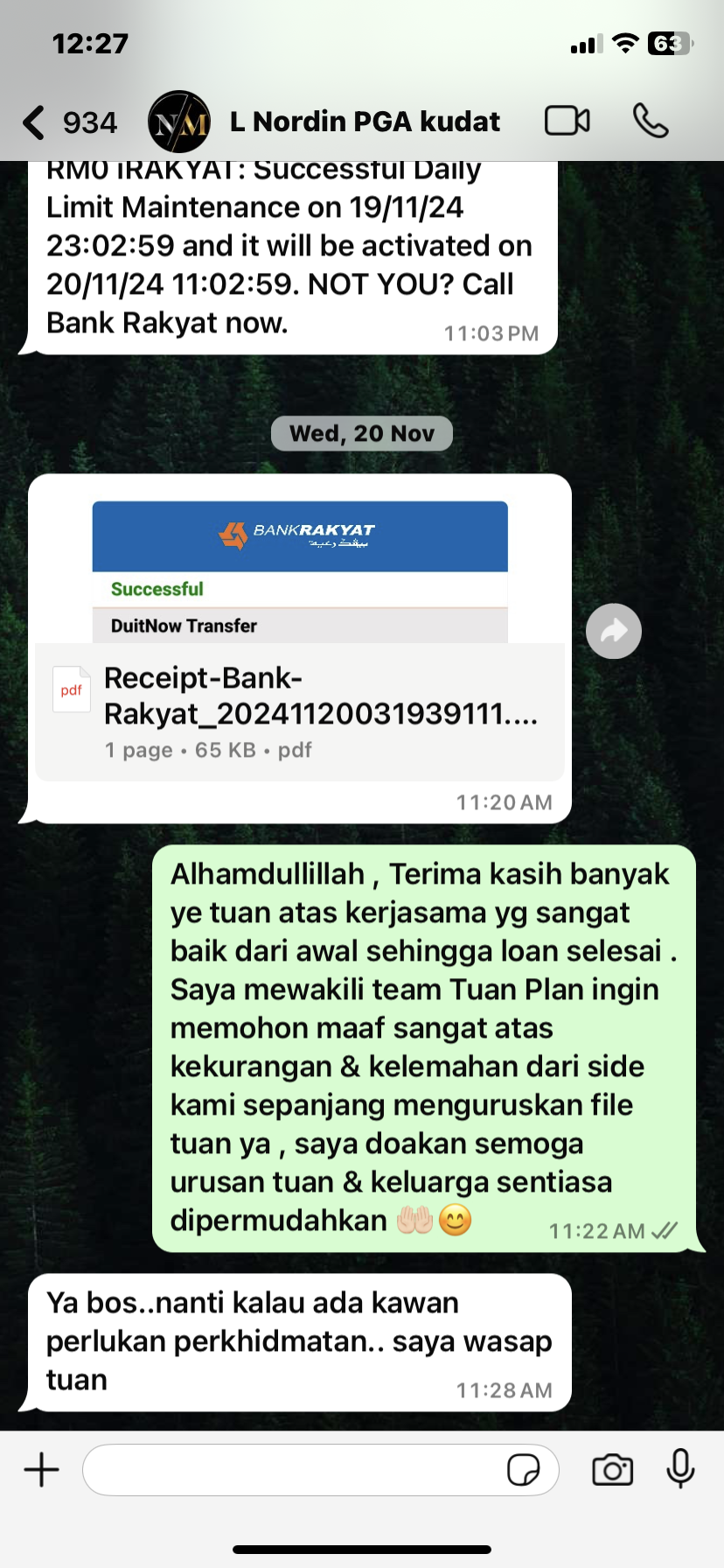 Testimoni Bijak Plan Pelanggan 6