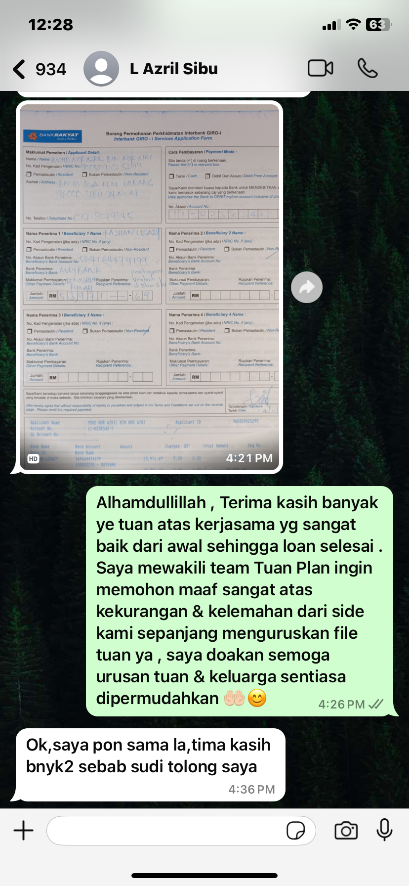 Testimoni Bijak Plan Pelanggan 5