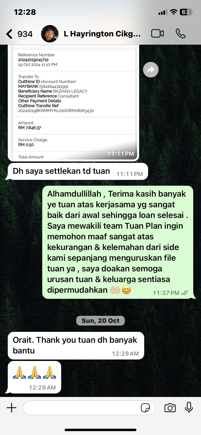 Testimoni Bijak Plan Pelanggan 4