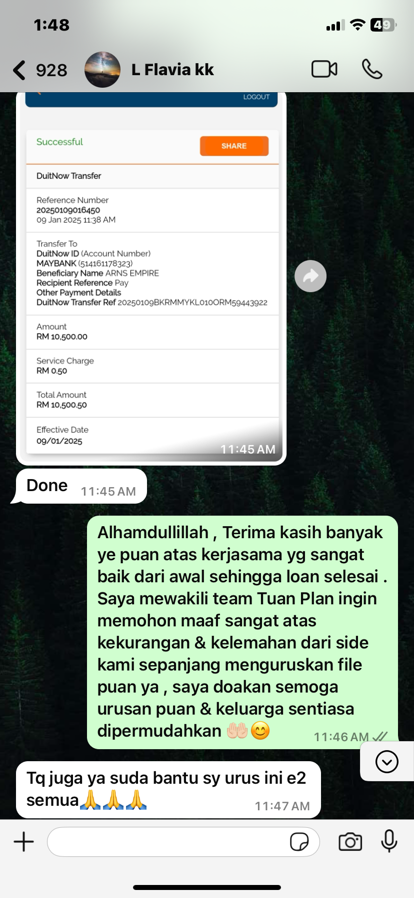 Testimoni Bijak Plan Pelanggan 26