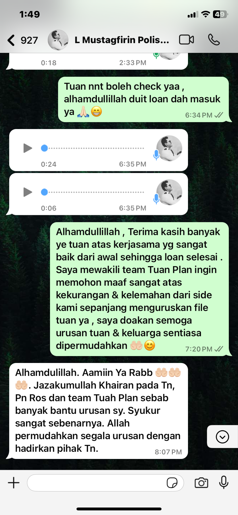 Testimoni Bijak Plan Pelanggan 23