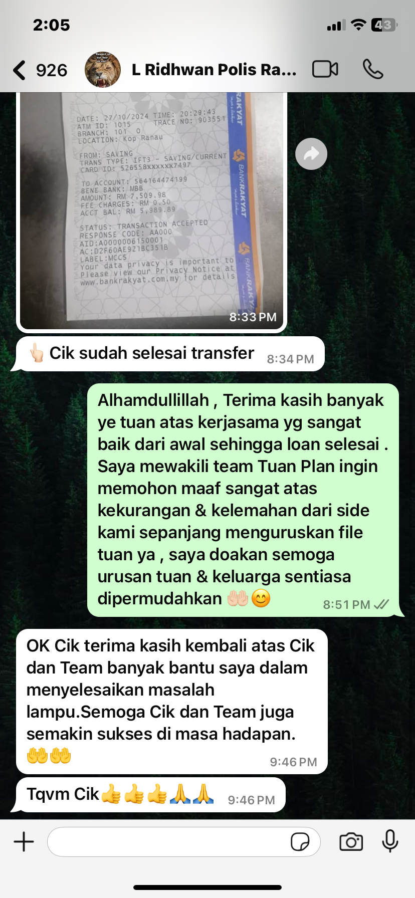 Testimoni Bijak Plan Pelanggan 16